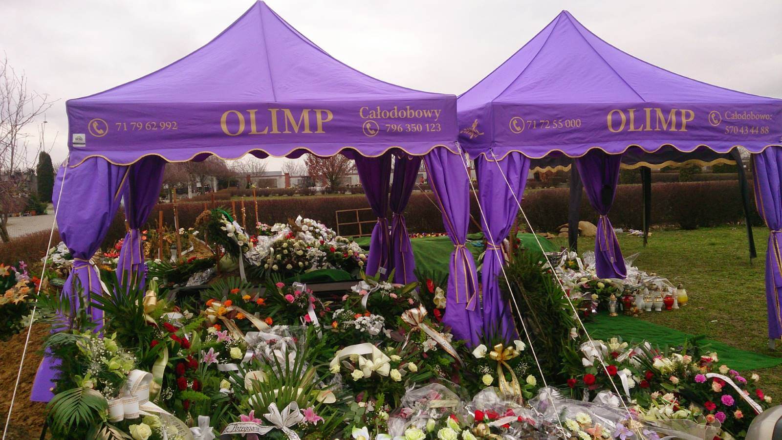 pogrzeby Olimp